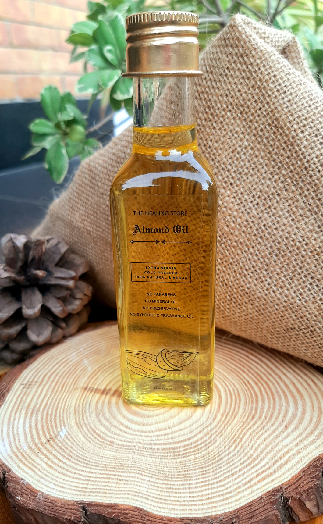 Almond Cold Pressed Oil