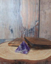 Load image into Gallery viewer, Amethyst Crystal Pyramid | Lab Certified |
