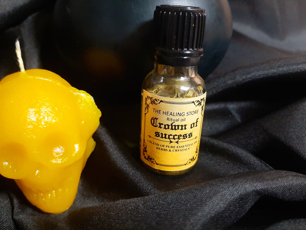 Crown Of Success Ritual Oil | For Hoodoo, Wicca, Conjour, Spellwork | Healing | Meditation | Aromatherapy