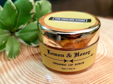 Load image into Gallery viewer, Lemon and Honey Lip Scrub
