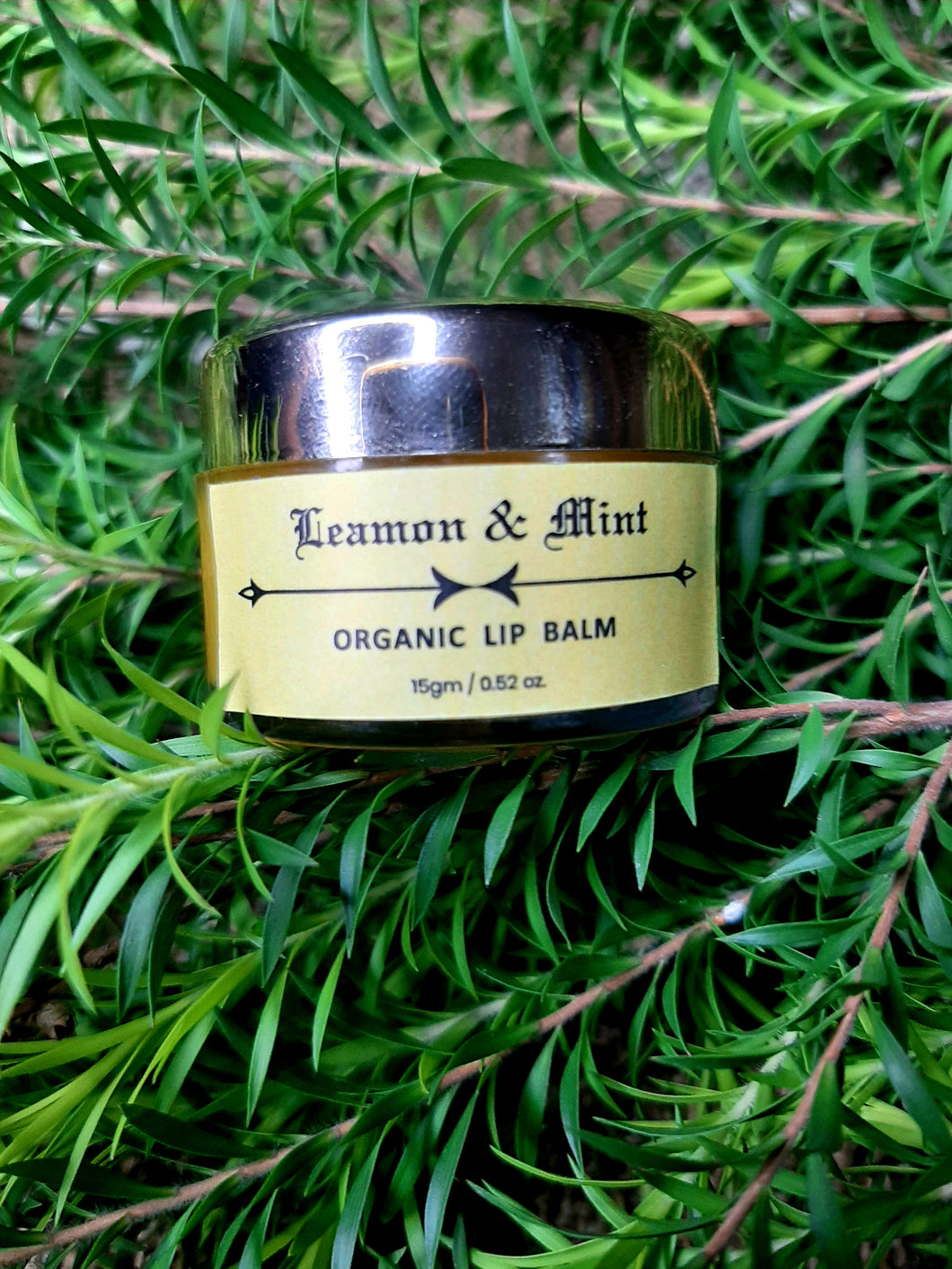 Lemon and Mint Lip Balm