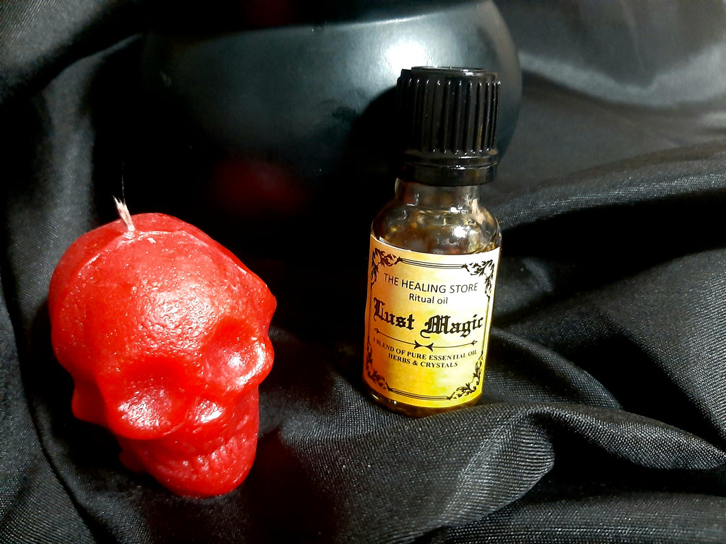 Lust Magic Ritual Oil | For Hoodoo, Wicca, Conjour, Spellwork | Healing | Meditation | Aromatherapy