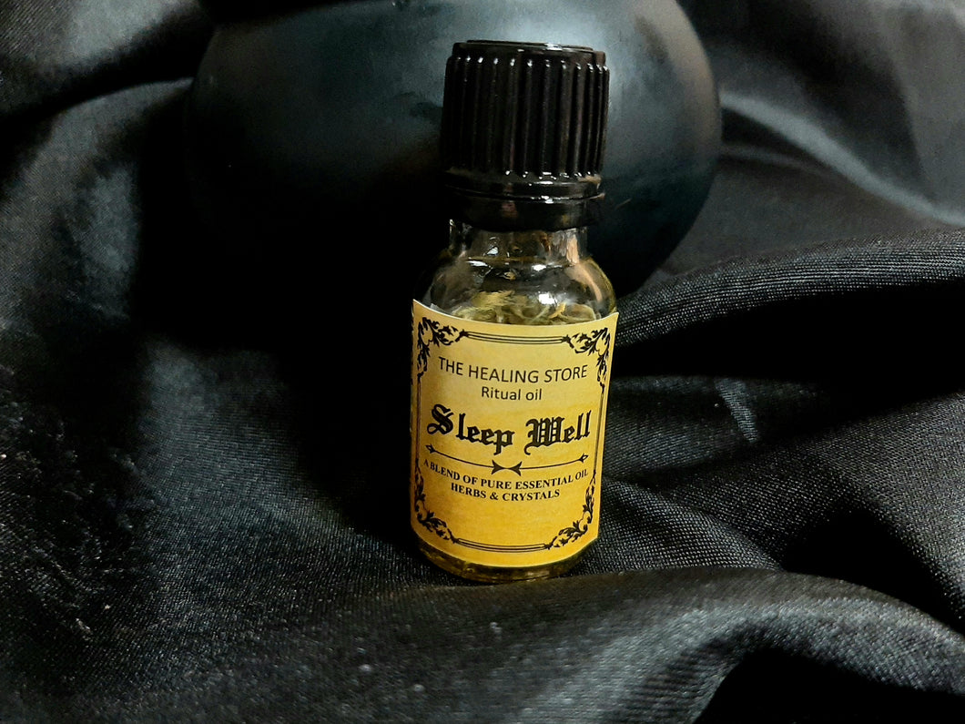 Sleep Well Ritual Oil | For Hoodoo, Wicca, Conjour, Spellwork | Healing | Meditation | Aromatherapy